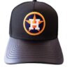 Houston Astros Visera Piel New Era 9FORTY A-Frame Adjustable Hat – Black