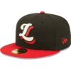 Lansing Lugnuts Alternative New Era Fitted Hat 7.