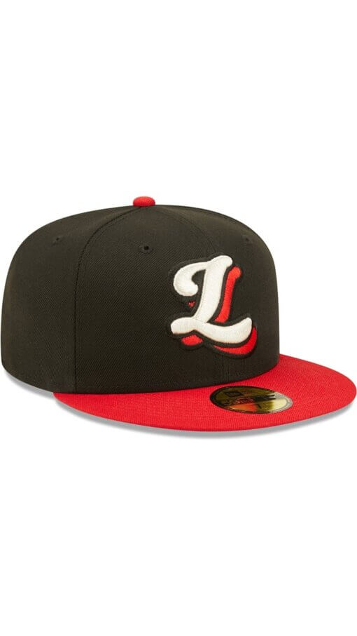 Lansing Lugnuts Alternative New Era Fitted Hat 7. - Image 3