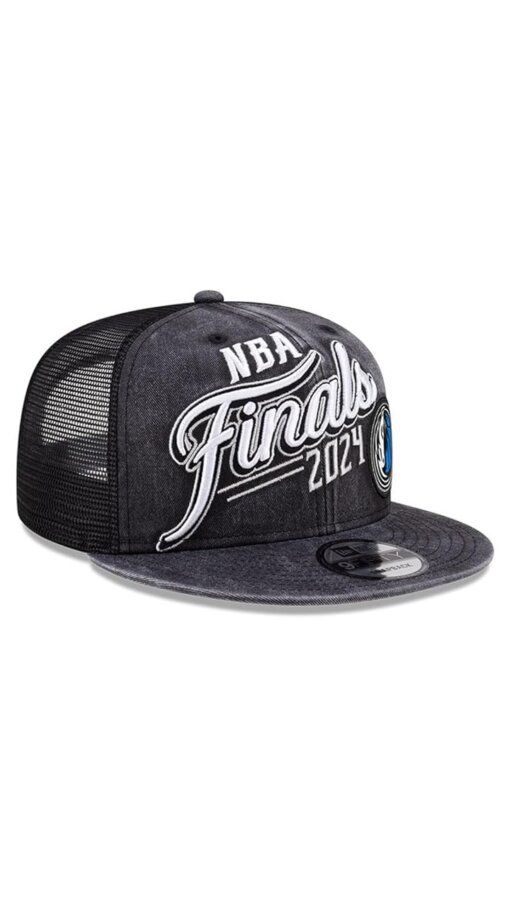 Dallas Maverics 2024 NBA Finals New Era 9FIFTY Snapback Hat – Black - Image 3