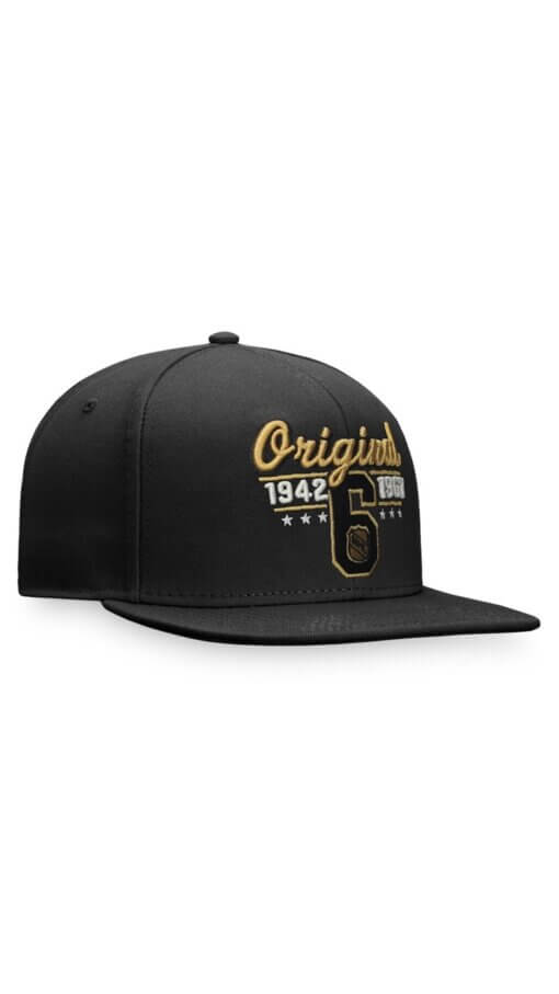NHL Original Six Fanatics Snapback Hat - Black - Image 3