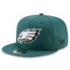 Philadelphia Eagles Super Bowl LIX Champions Side Patch New Era 9FIFTY Snapback Hat - Midnight Green
