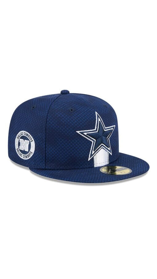 Dallas Cowboys Sideline New Era 59FIFTY Snapback Hat 7 1/8 - Image 3