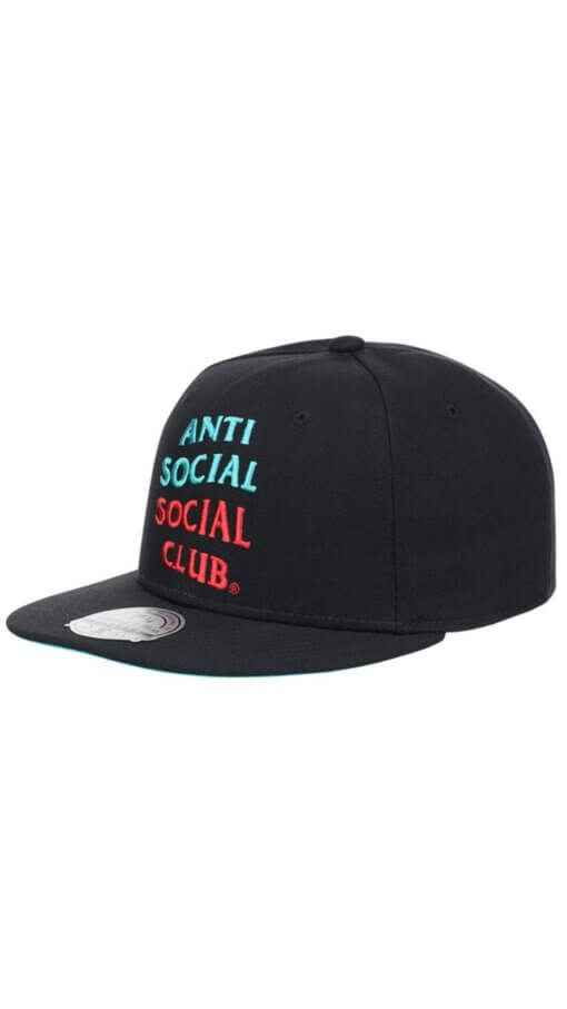 Vancouver Grizzlies Antisocial  Social Club Mitchell & Ness Fitted Hat 7 3/8