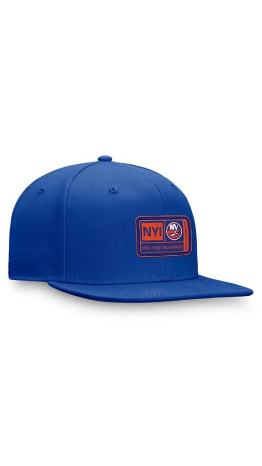 New York Islanders Fanatics Authentic Pro Training Camp Snapback Hat – Royal - Image 3