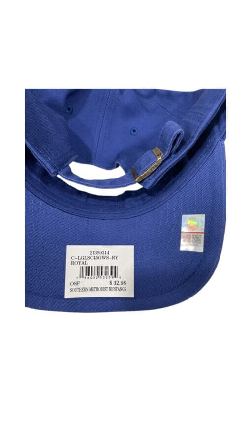 SMU Mustangs 47 Brand MVP Adjustable - Royal - Image 4