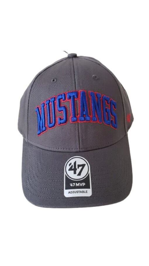 MU Mustangs 47 Brand MVP Adjustable – Charcoal