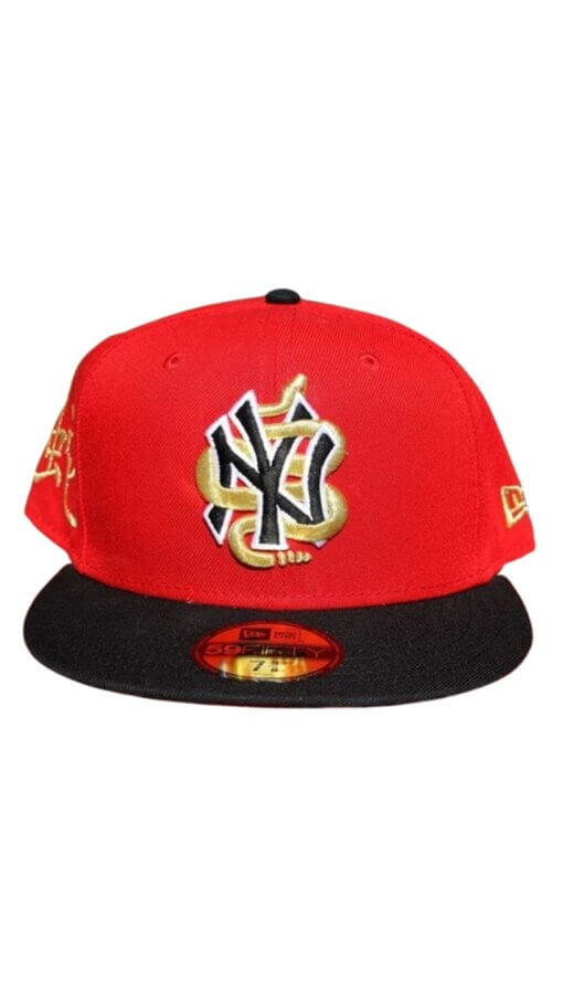 New York Yankees Year of the Snake New Era 59FIFTY Fitted Hat 7. - Image 2
