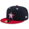 Houston Astros 2025 All-Star Game Workout Split Panel 59FIFTY Fitted 7 1/4