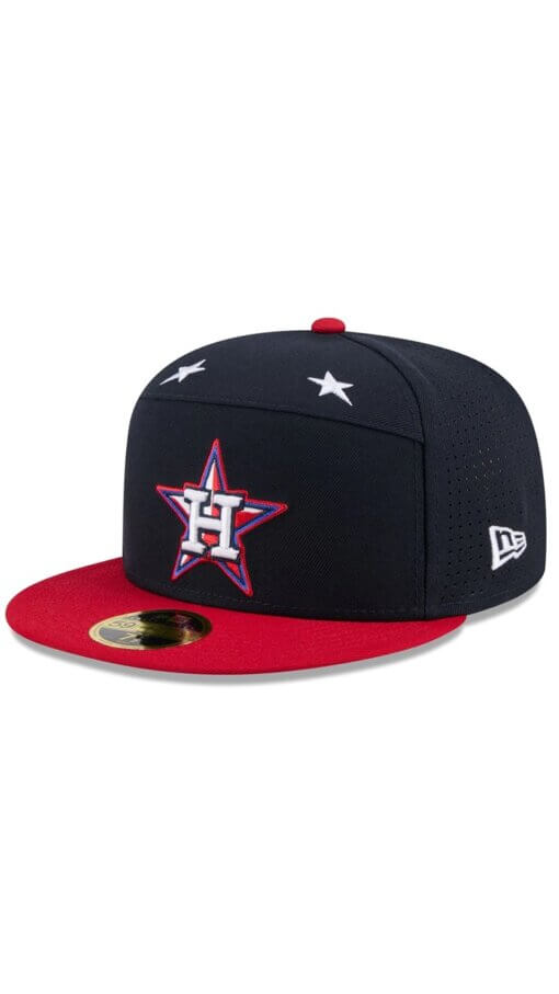 Houston Astros 2025 All-Star Game Workout Split Panel 59FIFTY Fitted 7 1/4
