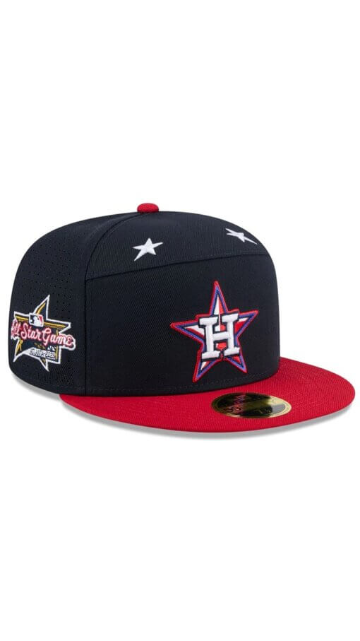 Houston Astros 2025 All-Star Game Workout Split Panel 59FIFTY Fitted 7 1/4 - Image 3