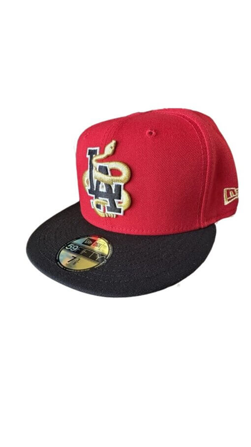 Los Angeles Dodgers Year of the Snake New Era 59FIFTY Fitted Hat 7 5/8