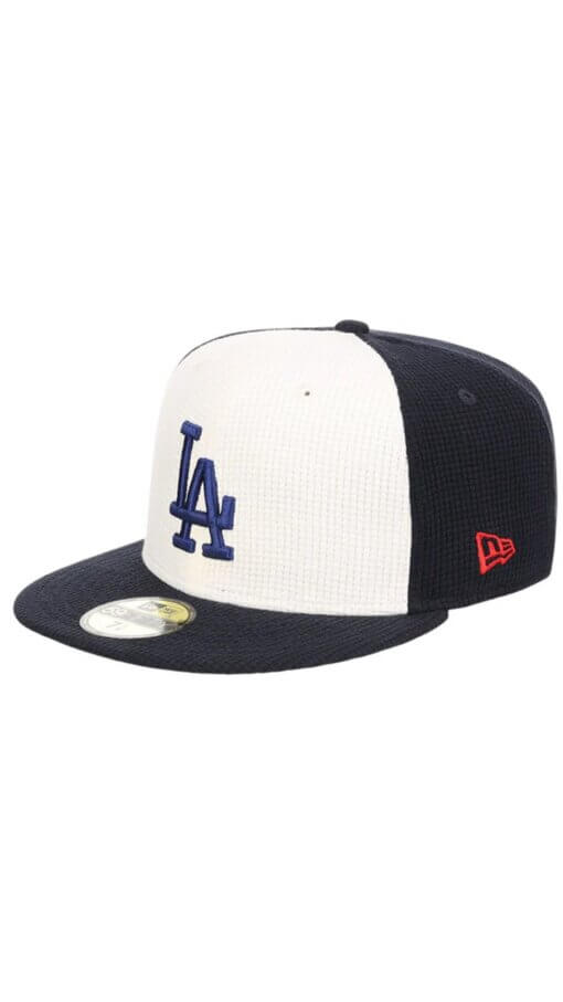 Los Angeles Dodgers Thermal Front New Era Fitted Hat 7 1/8