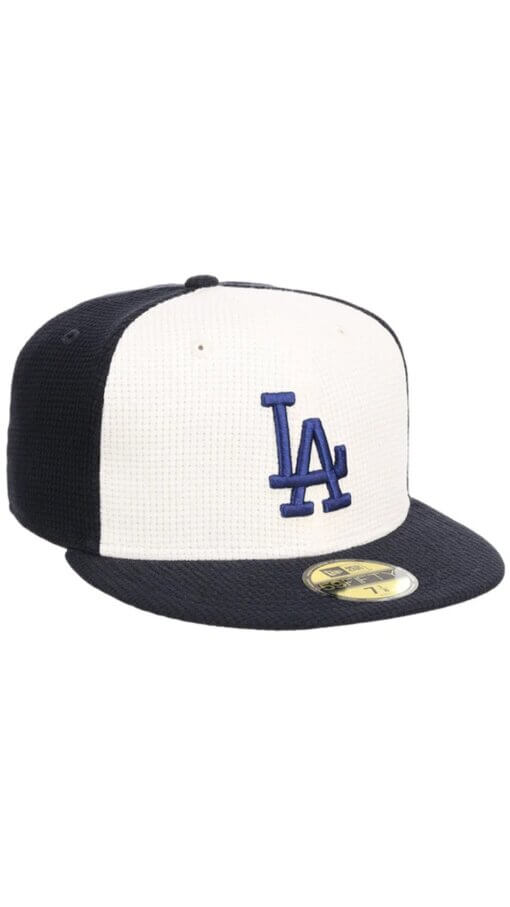 Los Angeles Dodgers Thermal Front New Era Fitted Hat 7 1/8 - Image 3