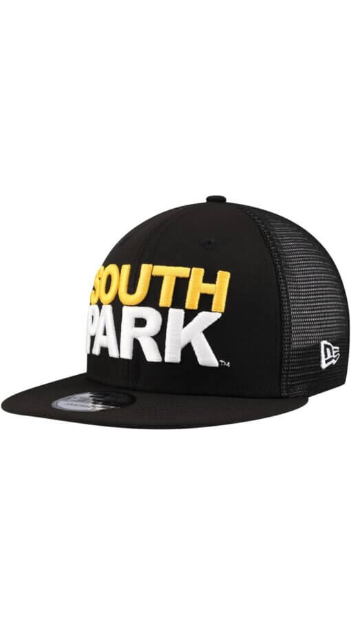 South Park New Era 9FIFTY Snapback Trucker Hat - Black
