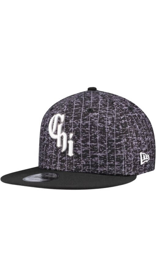 Chicago White Sox City Connect New Era 9FIFTY Snapback Hat - Black