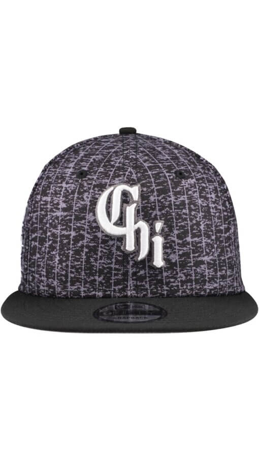 Chicago White Sox City Connect New Era 9FIFTY Snapback Hat - Black - Image 2