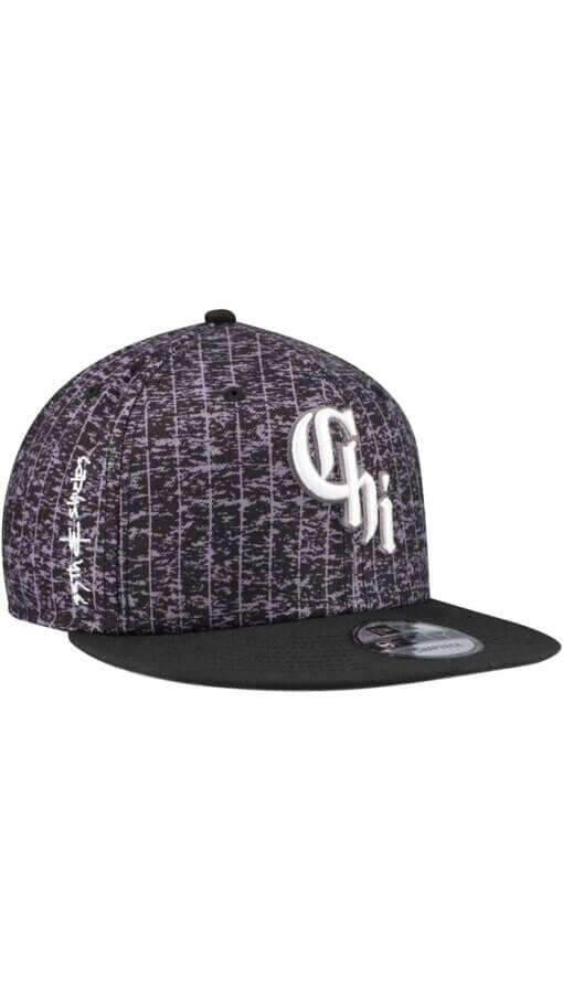 Chicago White Sox City Connect New Era 9FIFTY Snapback Hat - Black - Image 3
