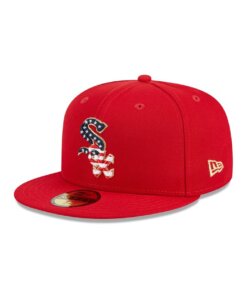 Chicago White Sox 4th of July New Era 59FIFTY Fitted Hat 7 1/4 - Red