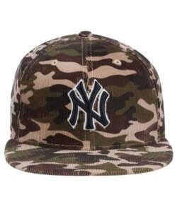Alternative view of New York Yankees Camo Cord New Era 59FIFTY Fitted 7 5/8 - Camo