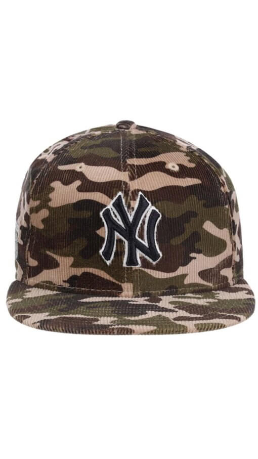 New York Yankees Camo Cord New Era 59FIFTY Fitted 7 5/8 - Camo - Image 2