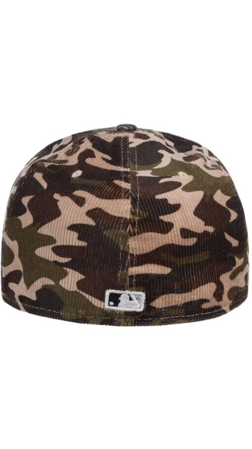 New York Yankees Camo Cord New Era 59FIFTY Fitted 7 5/8 - Camo - Image 4