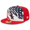 Chicago White Sox New Era 4th of July On-Field 59FIFTY Fitted Hat 7 1/2 - Red