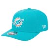 Miami Dolphins New Era 9SEVENTY Stretch-Snap Hat - Aqua
