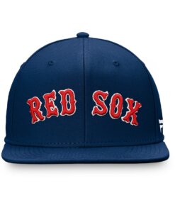 Alternative view of Boston Red Sox Team Core Fanatics Fitted Hat 7 5/8 - Navy