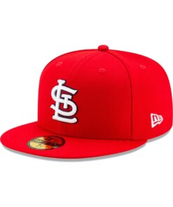 St. Louis Cardinals On-Field World Tour London Series New Era 59FIFTY Fitted Hat 7 1/2 - Red