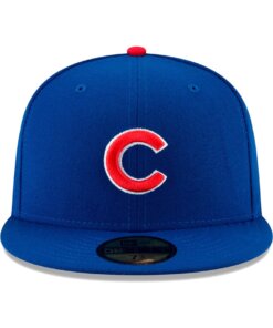 Alternative view of Chicago Cubs On-Field World Tour London Series New Era 59FIFTY Fitted Hat 7 1/2 - Royal
