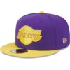 Los Angeles Lakers Gameday Gold Pop Stars New Era 59FIFTY Fitted Hat 7 1/8 - Purple/Gold