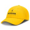 Michigan Wolverines Jordan Brand Club Performance Adjustable Hat L/XL