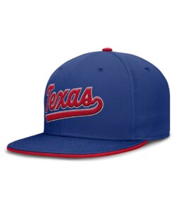Texas Rangers Nike True Performance Fitted Hat 7 1/2 - Royal