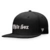 Chicago White Sox Fanatics Gothic Script Fitted Hat 7 1/8 - Black