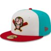 Veleros de Columbus Copa De La Diversion New Era 59FIFTY Fitted Hat 7 1/8 - White/Red