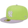 New York Yankees Spring Color Two-Tone New Era 59FIFTY Fitted Hat 7 3/8 - Neon Green/Lavender
