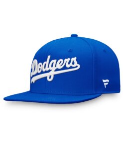 Los Angeles Dodgers Team Core Fanatics Fitted Hat 7 3/8 - Royal
