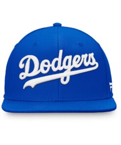 Alternative view of Los Angeles Dodgers Team Core Fanatics Fitted Hat 7 3/8 - Royal