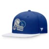 Los Angeles Dodgers Heritage Patch Fanatics Fitted Hat 7. - Royal/White