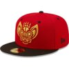 Murciélagos de Louisville Copa De La Diversion New Era 59FIFTY Fitted Hat 7 1/4 - Red/Black