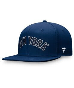New York Yankees Team Core Fanatics Fitted Hat 7 5/8 - Navy