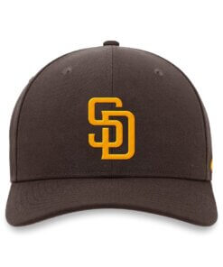 Alternative view of San Diego Padres Performance Club Nike Adjustable Hat M/L - Brown