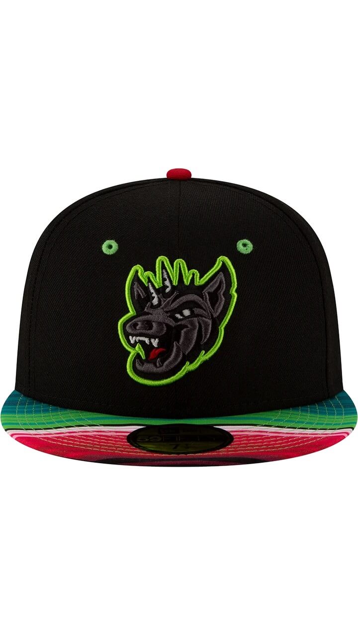 Round Rock Express Chupacabras New Era 59FIFTY Fitted Hat 7 3/8 - Image 2